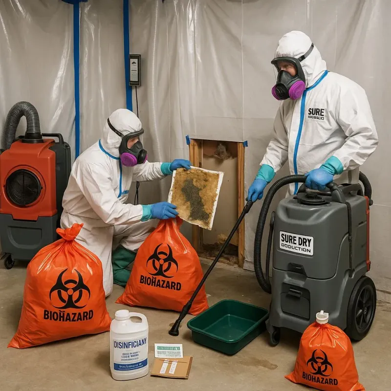Contaminated Water Handling Protocols process in Hampton Manor, NY