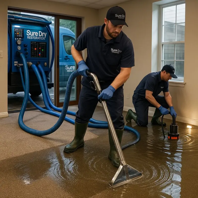 Water Extraction and Removal process in Hampton Manor, NY